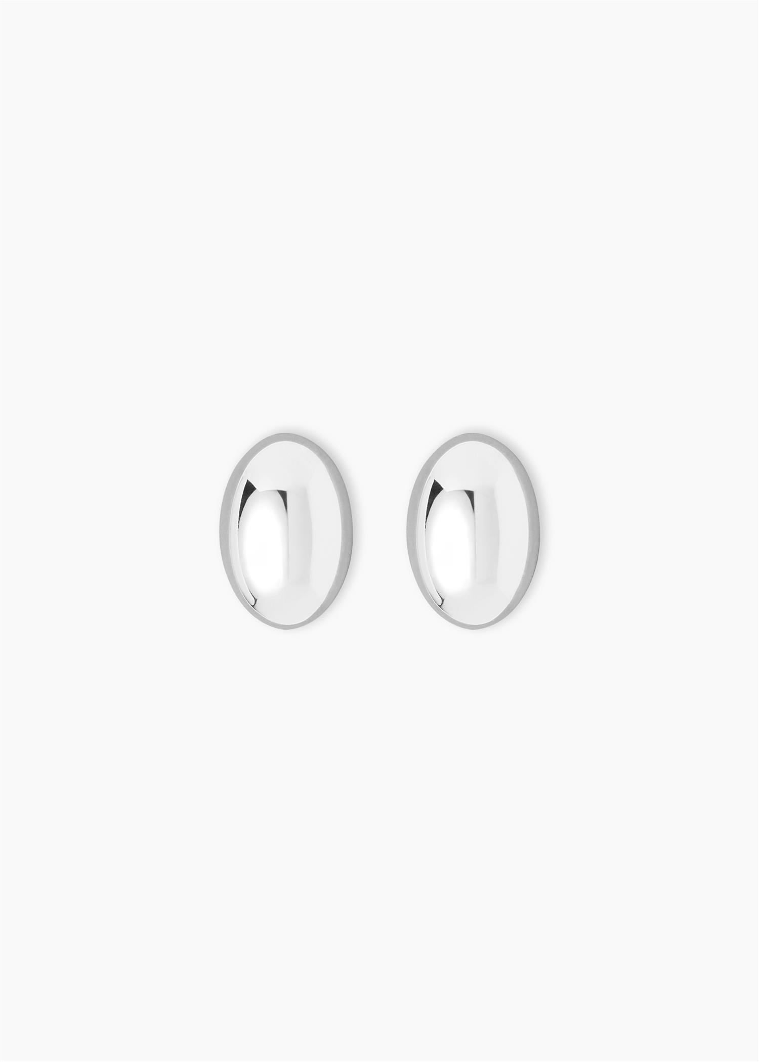 The Camille Earrings Silver Øredobber